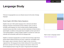 Tablet Screenshot of languagestudy.com